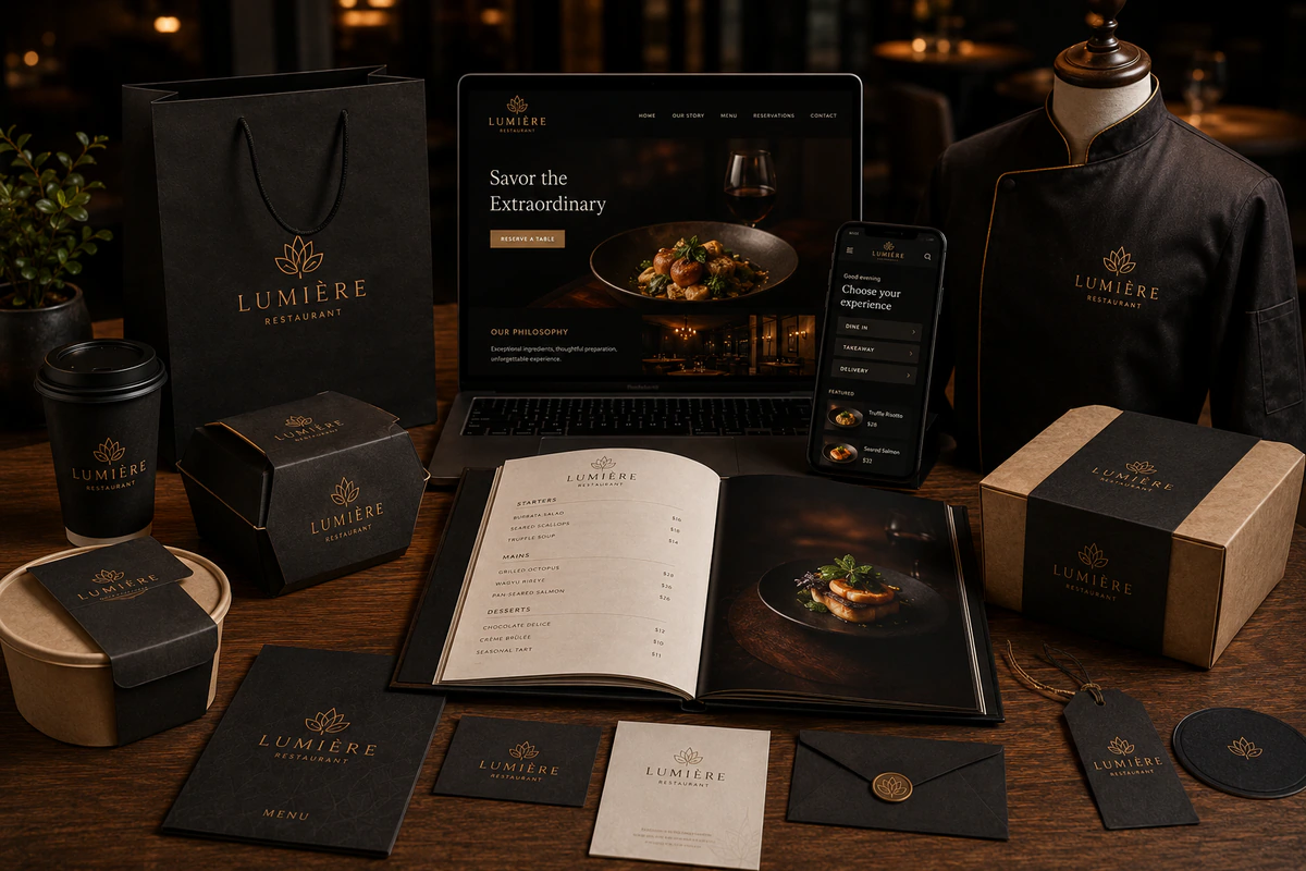 Restaurant branding project